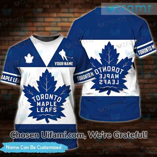 Personalized Vintage Toronto Maple Leafs Shirt 3D Powerful Design Gift