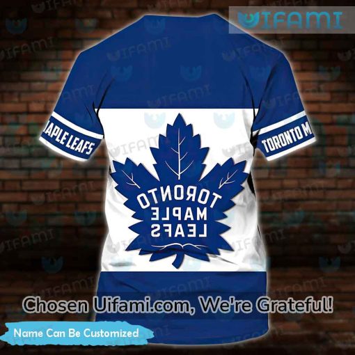 Personalized Vintage Toronto Maple Leafs Shirt 3D Powerful Design Gift