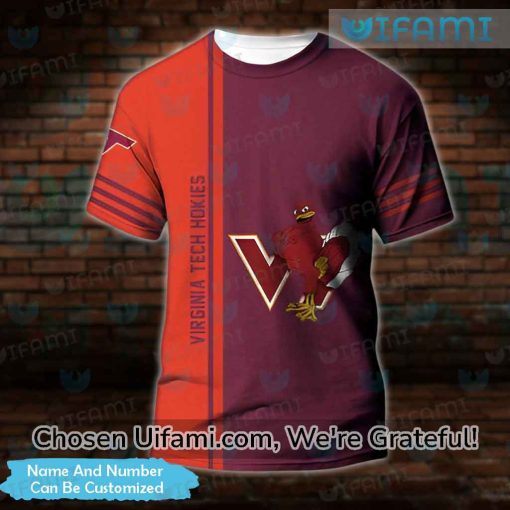 Personalized Virginia Tech Football Shirt 3D Basic Virginia Tech Gift