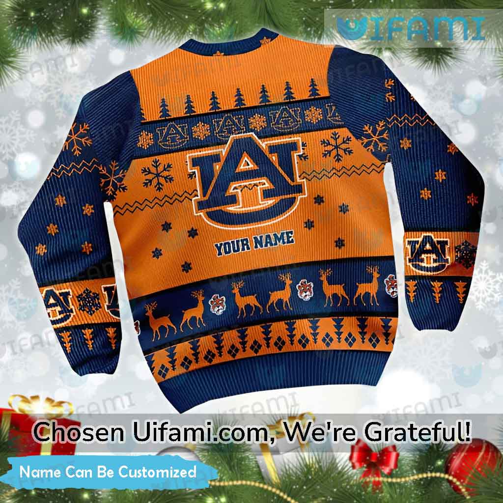 Personalized Women's Auburn Sweater Wonderful Auburn Tigers Gifts