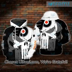Philadelphia Flyers Hoodie 3D Convenient Punisher Skull Gift