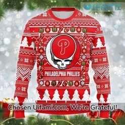 Phillies Christmas Sweater Adorable Grateful Dead Phillies Gift Ideas