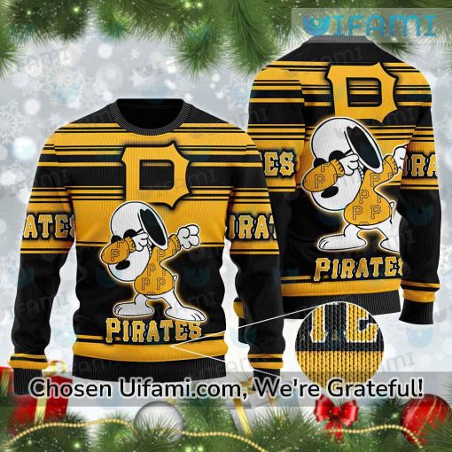 Pirates Ugly Sweater Surprising Snoopy Gifts For Pittsburgh Pirates Fans