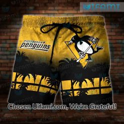Pittsburgh Penguins Vintage Shirt 3D Detailed Print Gift Exclusive