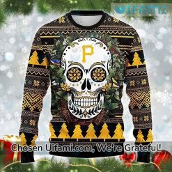 Pittsburgh Pirates Ugly Sweater Attractive Sugar Skull Pirates Gift