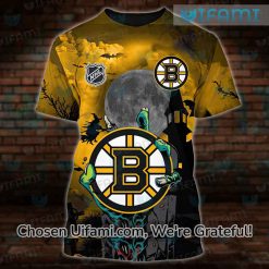 Plus Size Boston Bruins Apparel 3D Upbeat Halloween Bruins Gift Best selling
