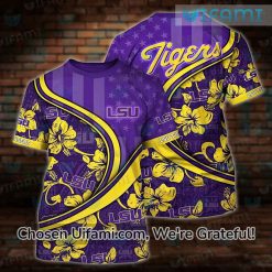 Plus Size LSU Shirt 3D Exclusive LSU Tigers Gift