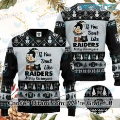 Raiders Sweater Exclusive Santa Claus Merry Kissmyass Las Vegas Raiders Gift