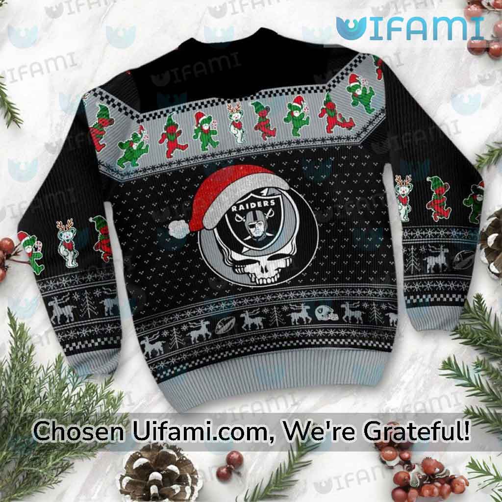 Mens Raiders Christmas Sweater Special Custom Las Vegas Raiders Gift -  Personalized Gifts: Family, Sports, Occasions, Trending