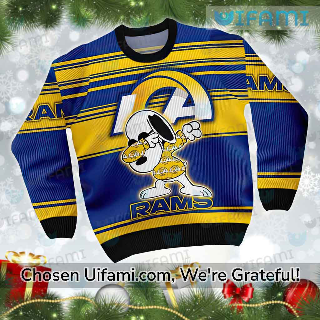 Rams Sweater Women Exciting Snoopy LA Rams Gift Ideas