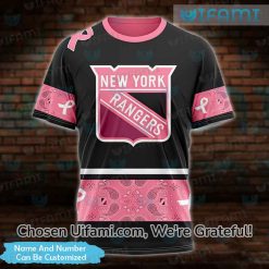 Rangers Shirt Womens 3D Custom Breast Cancer Gift