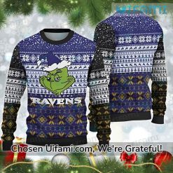 Ravens Sweater Best-selling Grinch Baltimore Ravens Gift