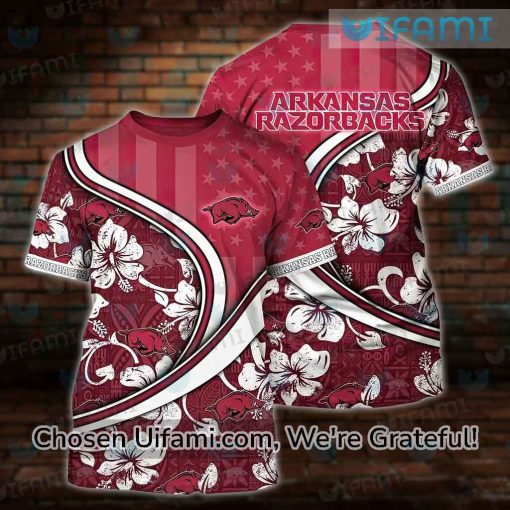 Razorback Football Shirts 3D Promising Arkansas Razorbacks Gift