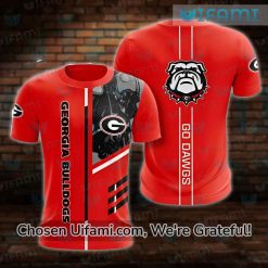Red Georgia Bulldogs Shirt 3D Bountiful Georgia Bulldogs Gift