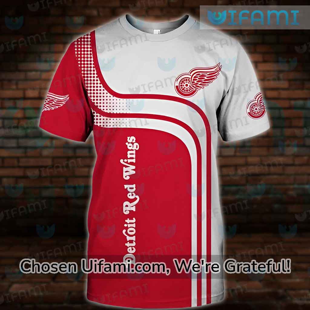 Vintage Detroit Red Wings Apparel 3D Unexpected Custom Red Wings Gift -  Personalized Gifts: Family, Sports, Occasions, Trending