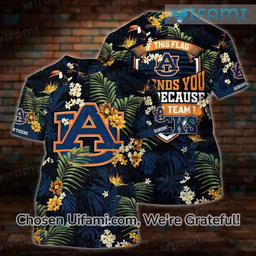 Retro Auburn Shirt 3D Funniest Cool Auburn Gifts