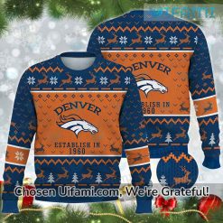 Broncos Womens Sweater Surprising 1960 Denver Broncos Gift