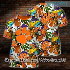 Retro Clemson Shirt 3D Breathtaking Clemson Tigers Gifts