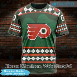 Retro Flyers Shirt 3D Customized St Patricks Day Philadelphia Flyers Gift Exclusive