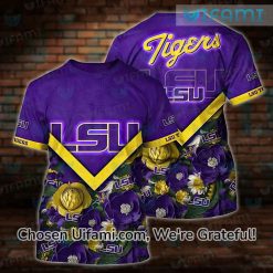 Retro LSU Shirt 3D Dazzling LSU Tigers Gift