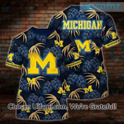 Retro Michigan Shirt 3D Radiant Michigan Wolverines Christmas Gifts