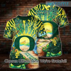 Retro Oregon Ducks Shirt 3D Surprising Oregon Ducks Gift