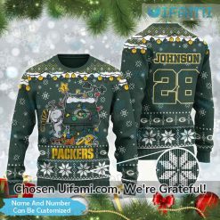Retro Packers Sweater Personalized Snoopy Best Gifts For Packers Fans Best selling