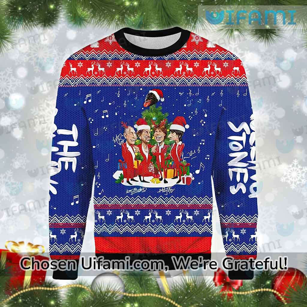 Rolling Stones Ugly Christmas Sweater Rolling Stones Gift Ideas