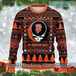 SF Giants Ugly Christmas Sweater Grateful Dead San Francisco Giants Gift