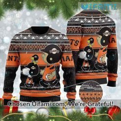 SF Giants Ugly Sweater Peanuts Unique San Francisco Giants Gifts