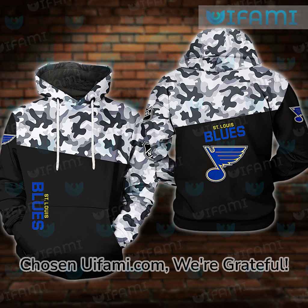 St Louis Blues Hoodie 3D Reverse Retro Custom St Louis Blues Gift -  Personalized Gifts: Family, Sports, Occasions, Trending