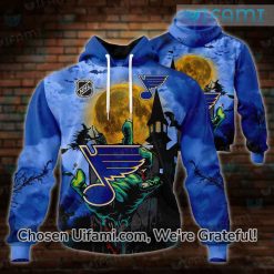 ST Louis Blues Youth Hoodie 3D Surprising Halloween Gift
