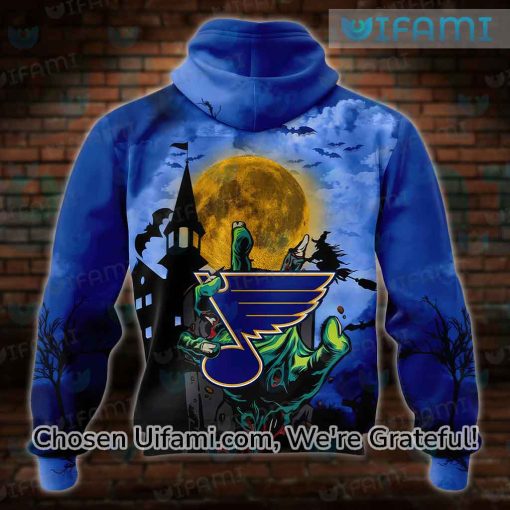 ST Louis Blues Youth Hoodie 3D Surprising Halloween Gift