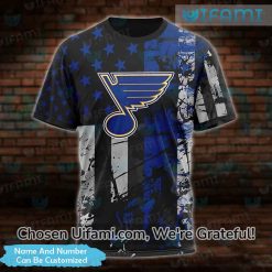 STL Blues Clothing 3D Custom USA Flag Gift Best selling