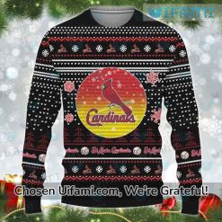 STL Cardinals Ugly Christmas Sweater Creative Gifts For St Louis Cardinals Fans