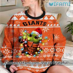 San Francisco Giants Christmas Sweater Best Baby Yoda SF Giants Gifts For Men Latest Model