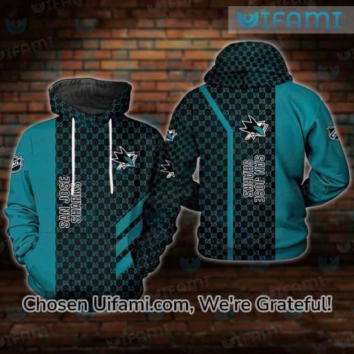 San Jose Sharks Jersey Hoodie 3D Rare Gucci Gift