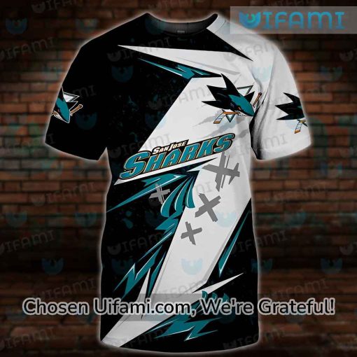 San Jose Sharks Tee Shirt 3D Fun Creation Gift