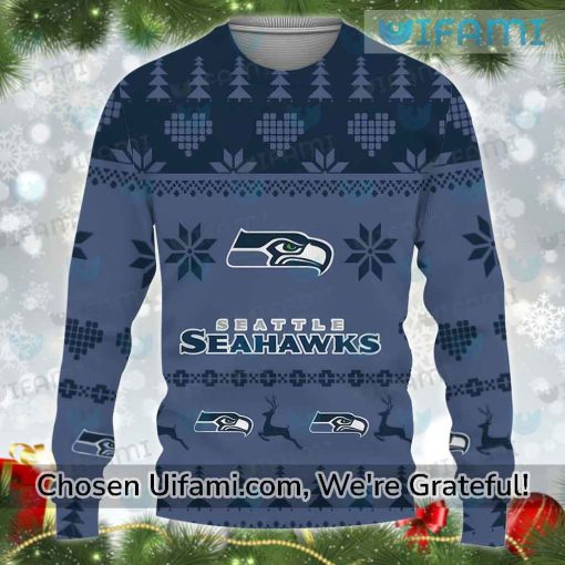 Seahawks Christmas Sweater Stunning Seattle Seahawks Gift