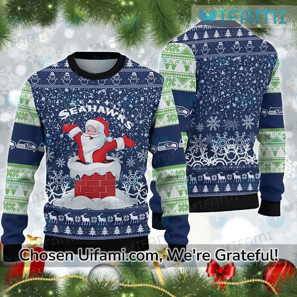 Seahawks Sweater Women Unbelievable Santa Claus Seattle Seahawks Gift