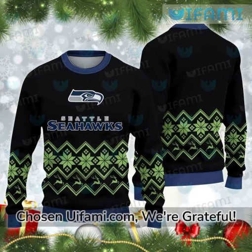 Seahawks Ugly Sweater Unique Seattle Seahawks Gift