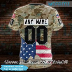 Seattle Kraken Tshirts 3D Customized USA Flag Camo Gift Latest Model