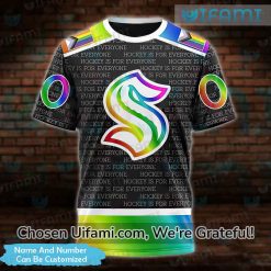 Seattle Kraken Youth Shirt 3D Customized Pride Gift Best selling