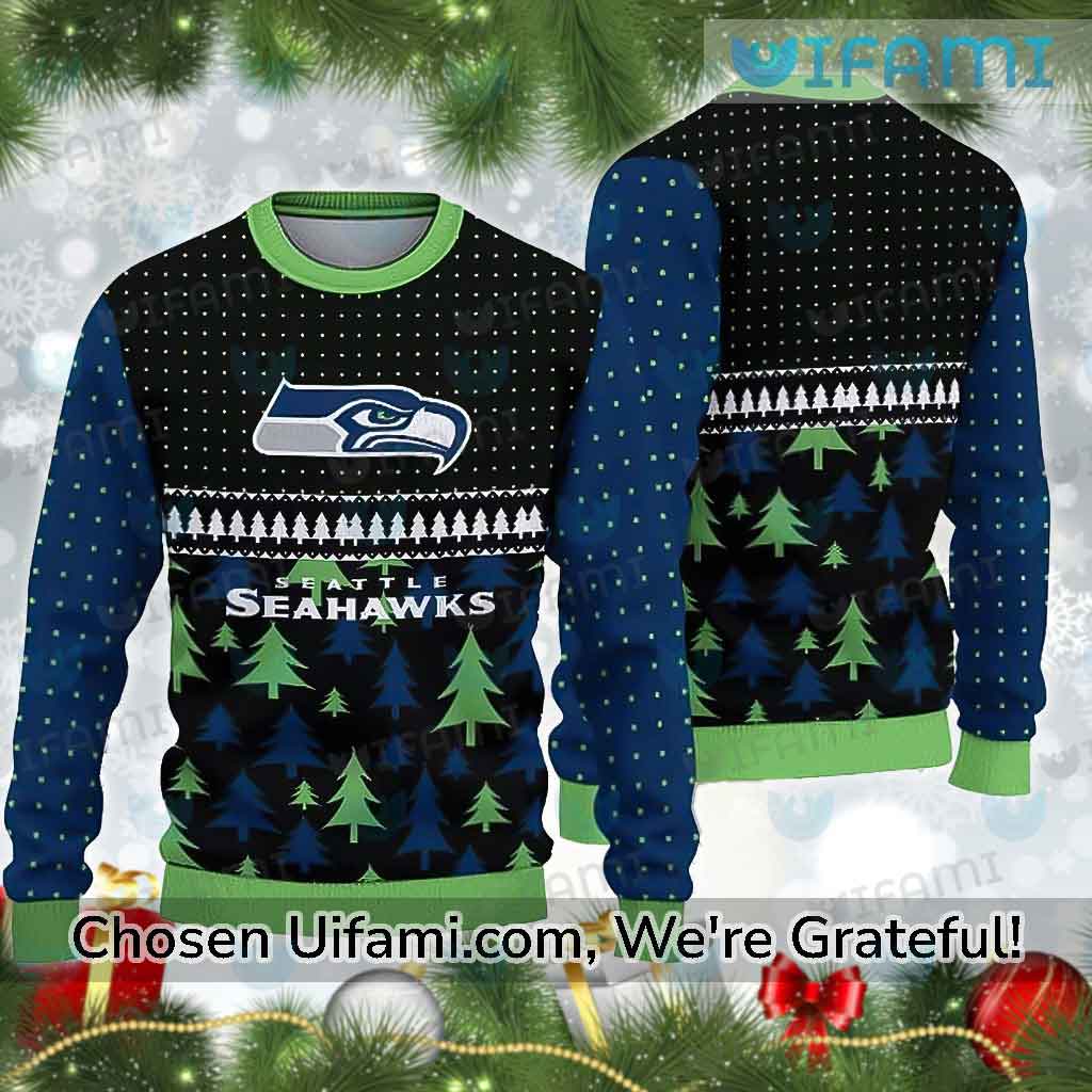 Seattle Seahawks Ugly Sweater Discount Seahawks Gifts For Him