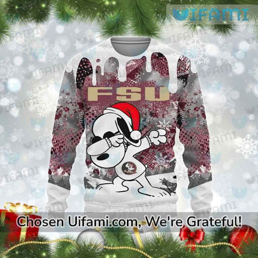 Seminoles Sweater Eye-opening Snoopy FSU Gift Ideas