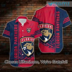Spirited Florida Panthers Hawaiian Shirt Beachwear Essential