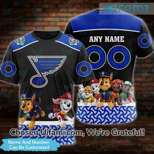 St Louis Blues Tee Shirts 3D Customized Paw Patrol Gift