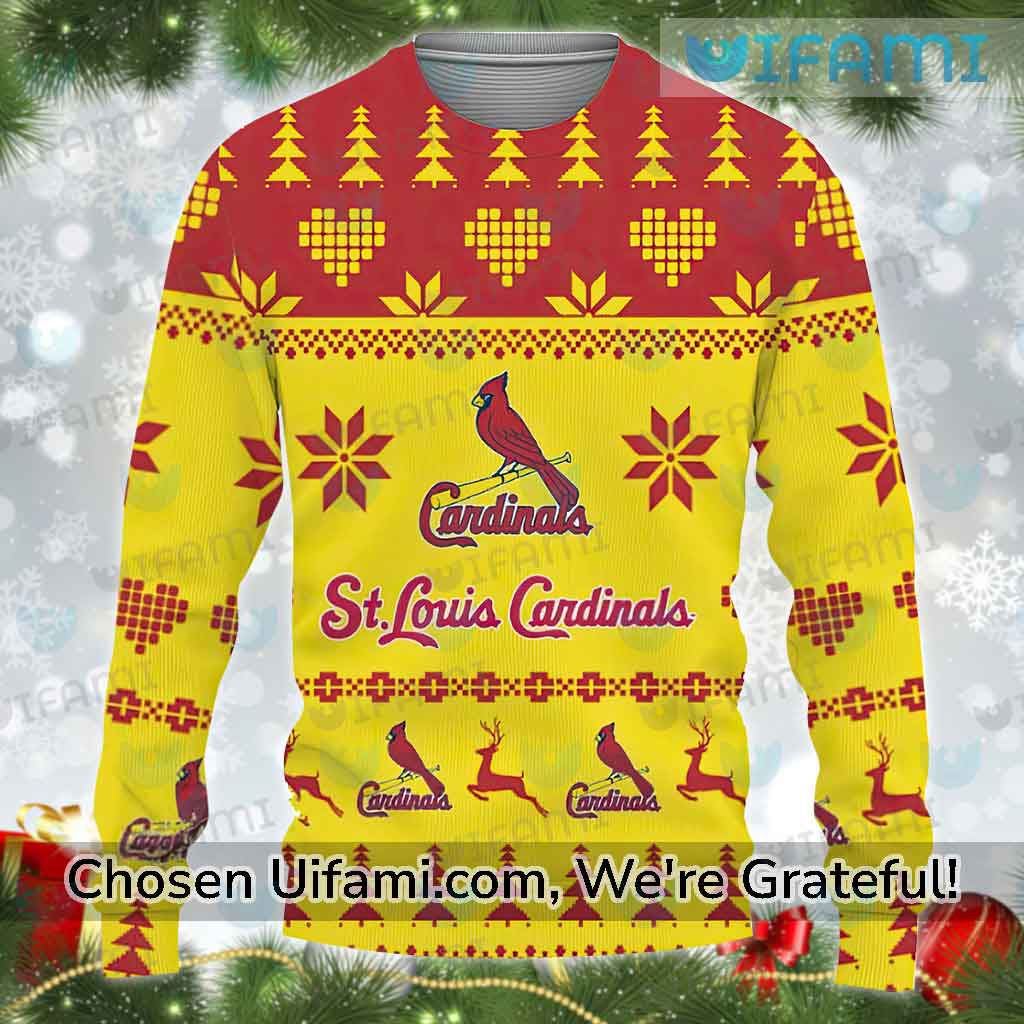 Christmas Gift St. Louis Cardinals Sport Fans 3D Ugly Christmas