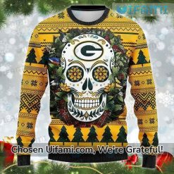 Sweater Green Bay Packers Terrific Sugar Skull Packers Gift