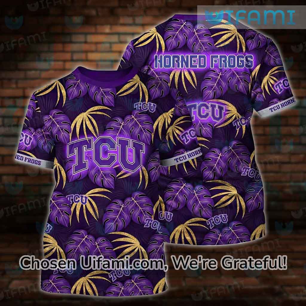 Available] Get New Custom TCU Horned Frogs Jersey Purple